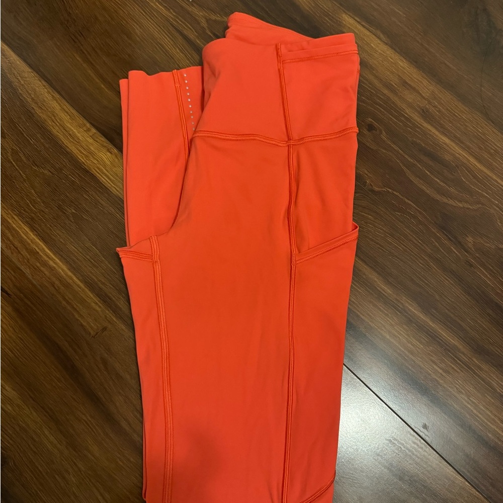 Vibrant Orange Leggings